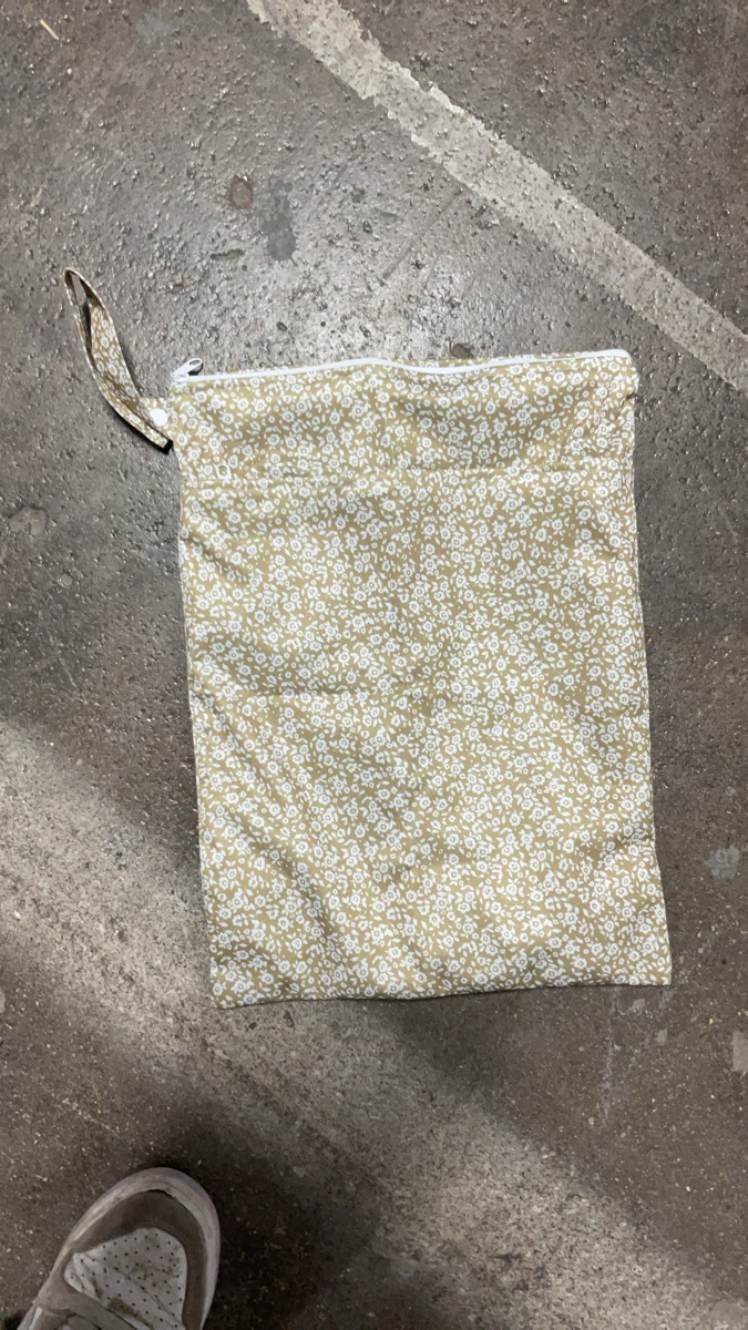 Cloth Diaper Wet Bag - Floral Pattern