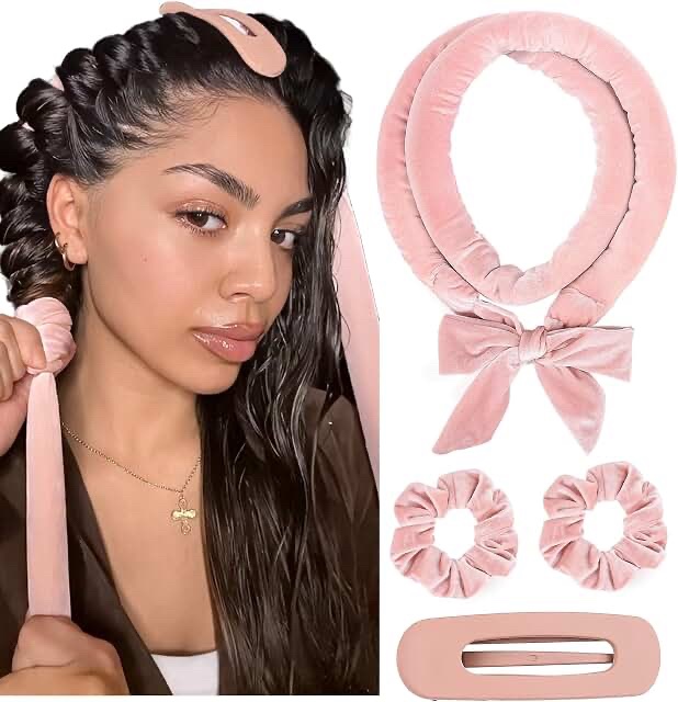 YANIBEST Heatless Curling Rods Hair Styling Set
