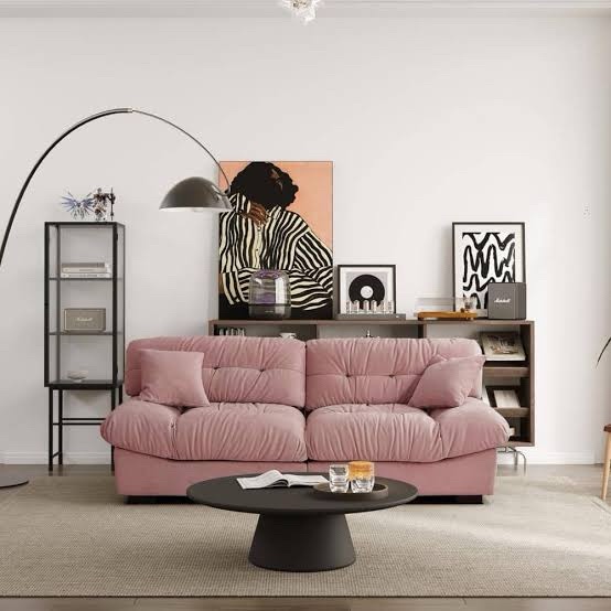 Sofa, Rose Color, Box 1/2