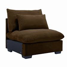 George 2 Seat Armless Sofa