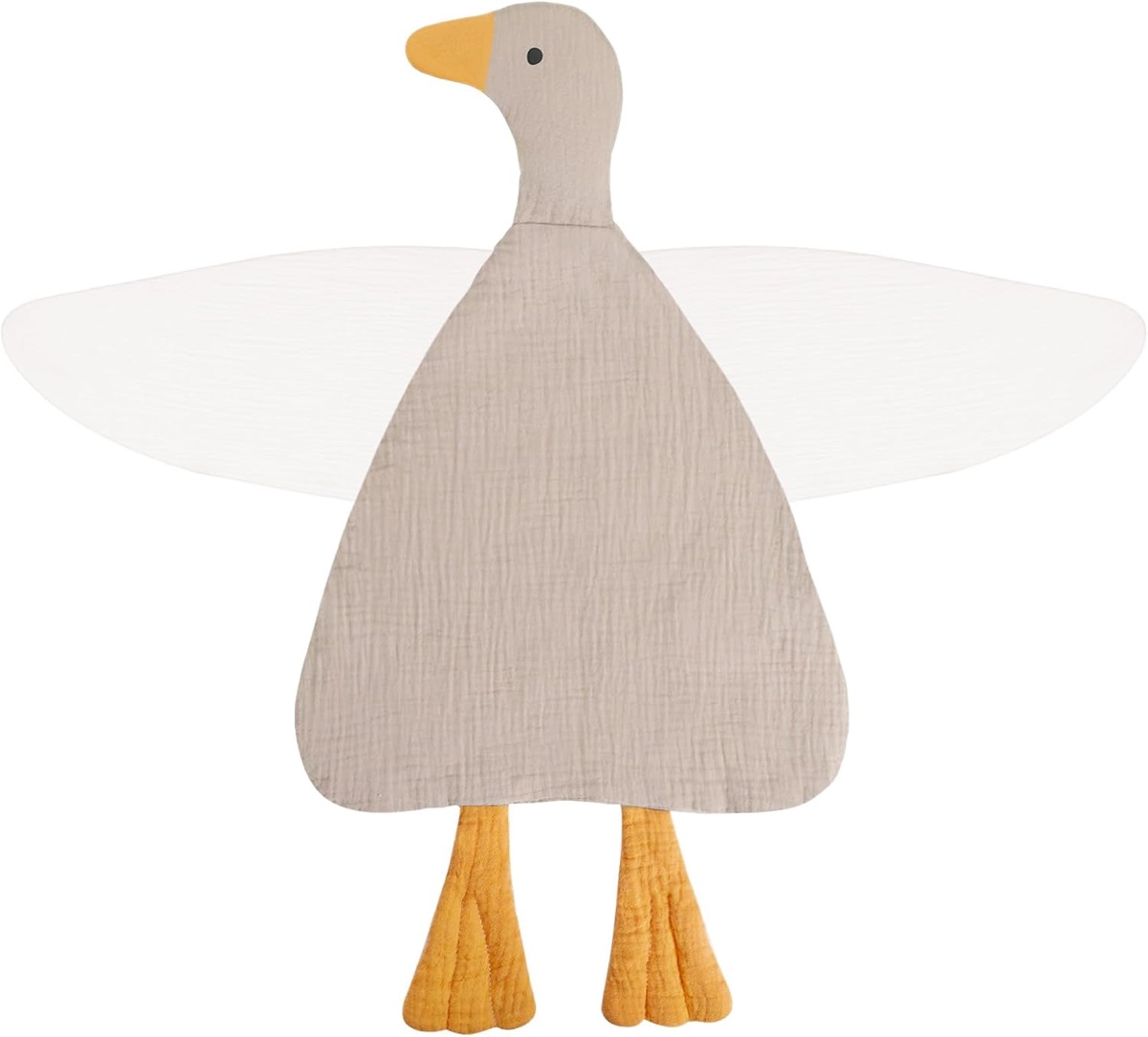 Plush Security Blanket Newborn - Beige Duck