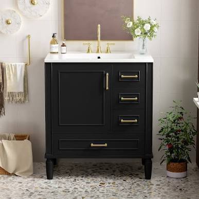 30-Inch Bath Vanity Combo