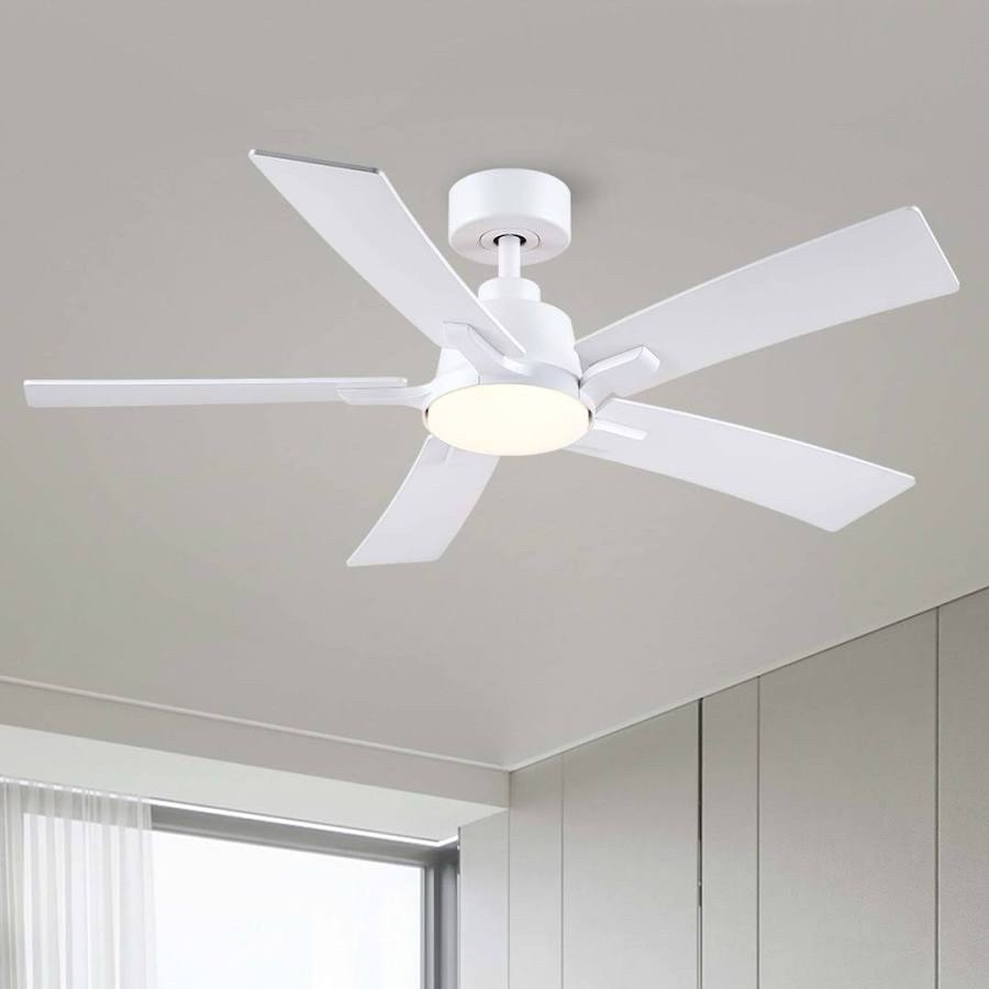 Unbranded 46-inch LED Metal Ceiling Fan with Light