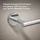 Chrome Wall-Mounted Toilet Paper Holder Arm