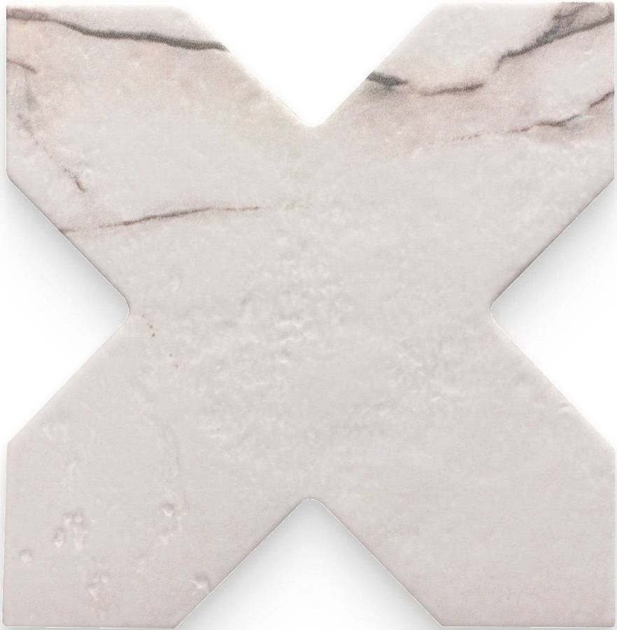 Natucer Ceramic Tile - Cross/Star Shape
