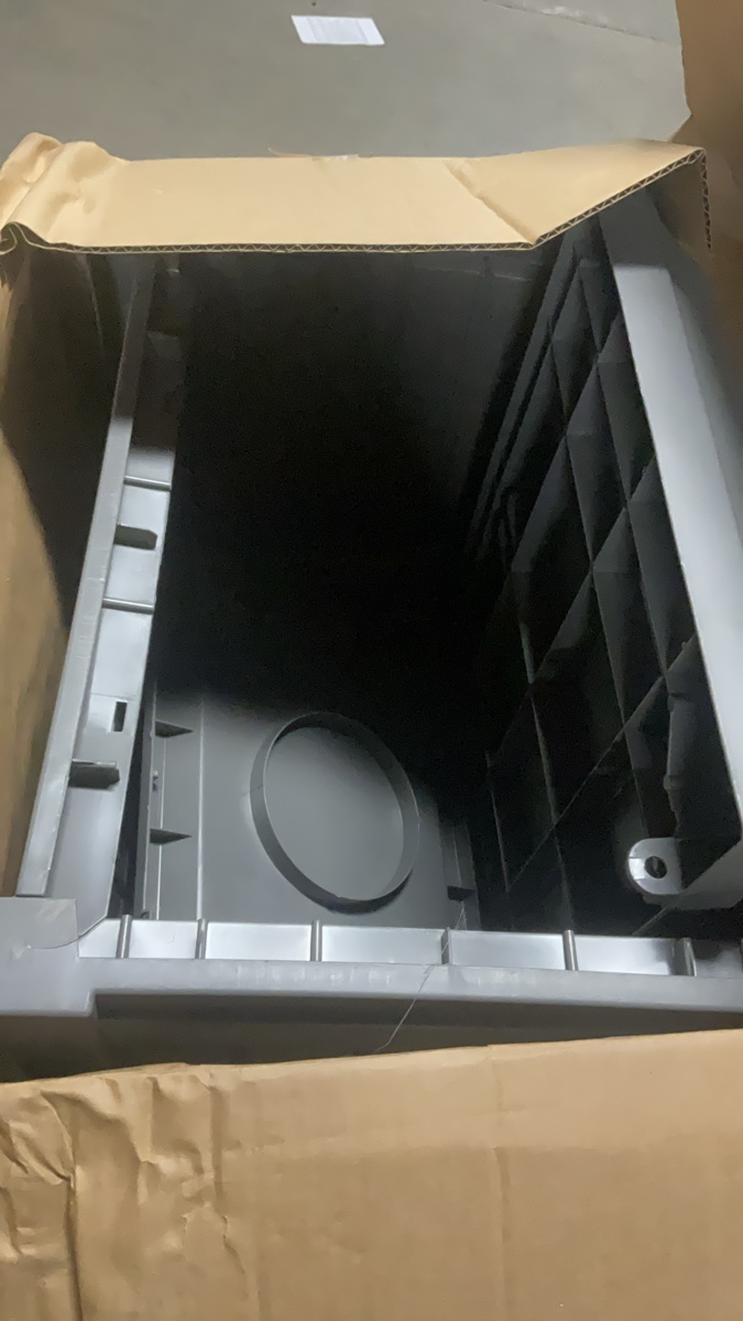 Unidentified Plastic Storage Container or Bin