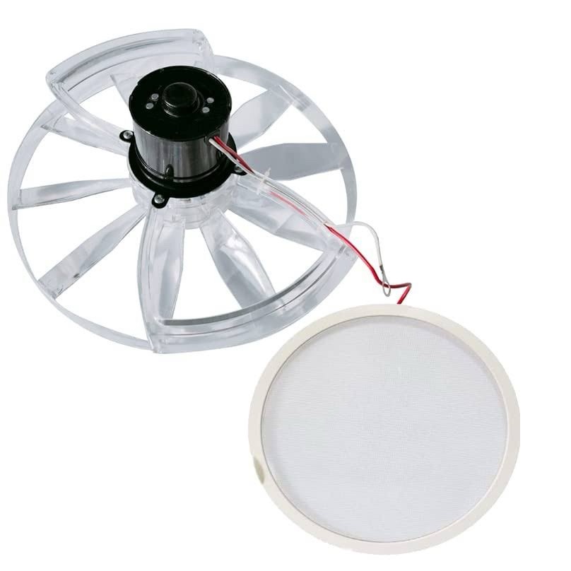 Replacement Roof Vent Fan Blade and Motor Assembly for RV/Camper