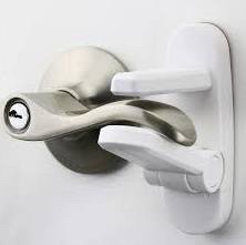 Wappa Baby Child Proof Door Lever Lock - 2 Pack