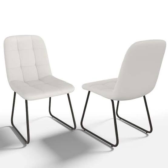 Dining Chair White 2-Piece Set JD9213