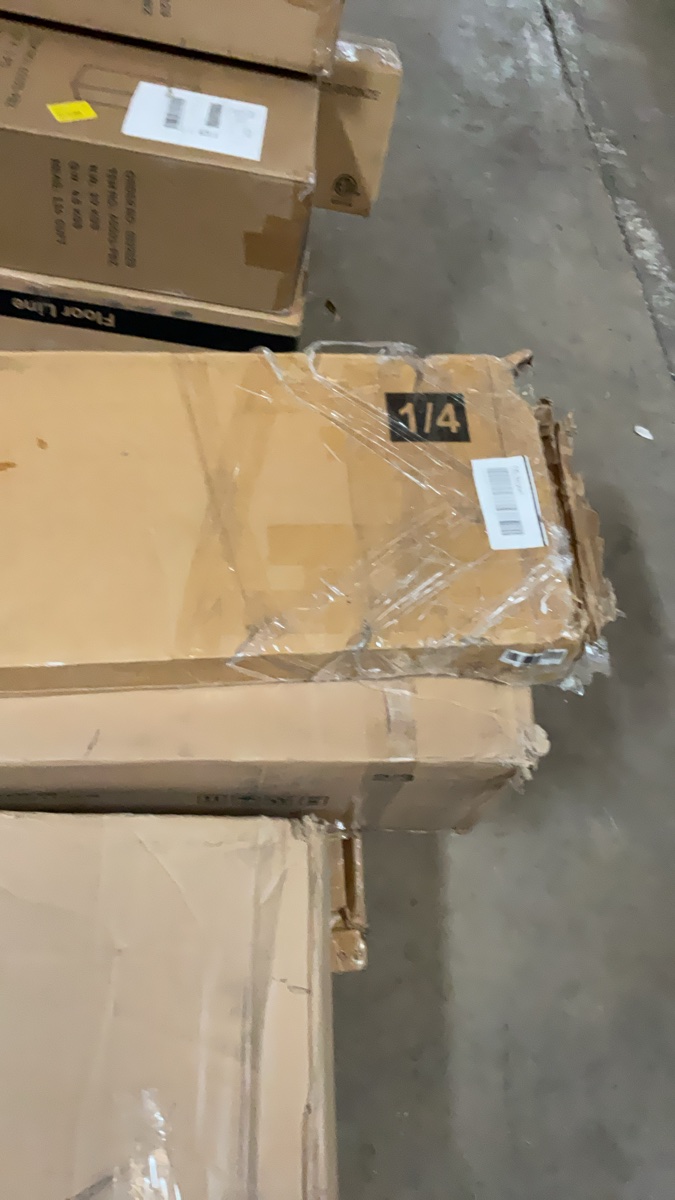 Box 1 of 4 Black metal Furniture Legs/Support Components