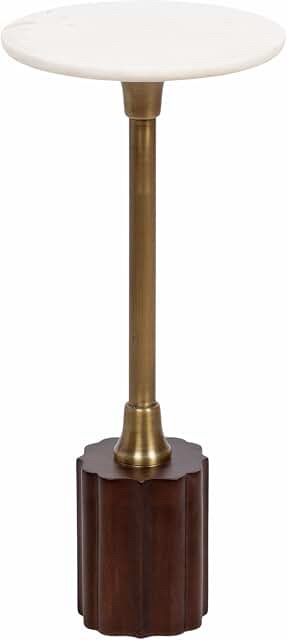 Nisha Scallop Base Drink Table