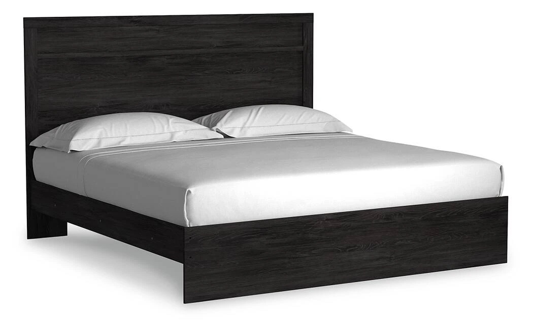 Solomon Queen Size Platform Bed - White Boucle
