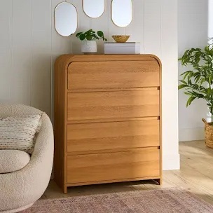 (Incomplete )Better Homesand Gardens Juiet Collection Light Honey Finish