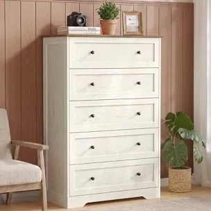 (Damaged) VASAGLE 5-Drawer Dresser