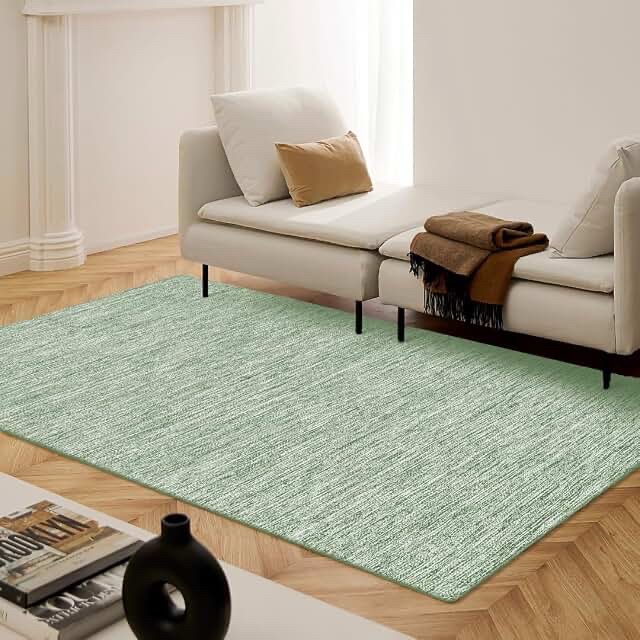 (Needs cleaned)Momeni Etra Collection Hand Woven Jute/Cotton Rug (3'6" x 5'6")