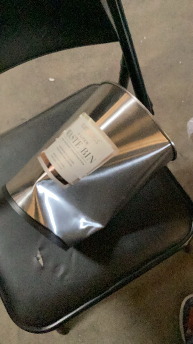 Damaged Bath Bliss 5 Liter Waste Bin