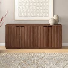 Mansfield 68" Wide Rectangular Fluted Buffet Table