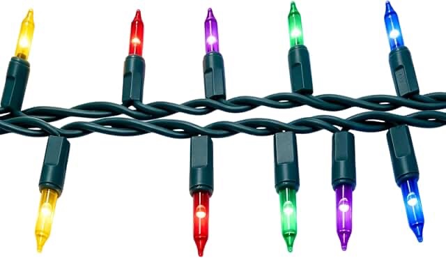 Unbranded 2-Pack 100-Count Multicolor String Lights
