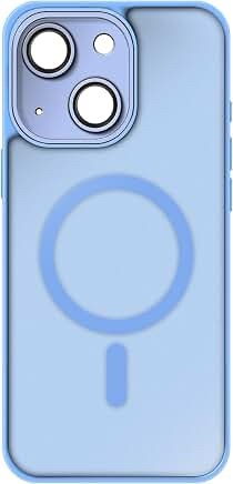 Off white and clear MagSafe Compatible Frosted Phone Case