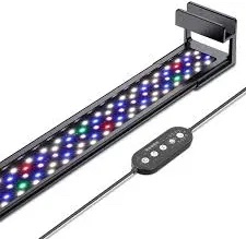 Hygger 9W Full Spectrum Freshwater Fish Tank LED Light (12-18 inch)