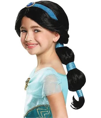 (Blue gem missing)Joy Join Cute Aladdin Magic Birthday Halloween Party Wig