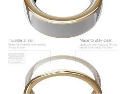 SURITCH 3 Pack Ring Holder with Cover - Gold