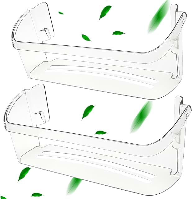 1**MIFLUS Clear Acrylic Refrigerator/Wall Mount Storage Shelf