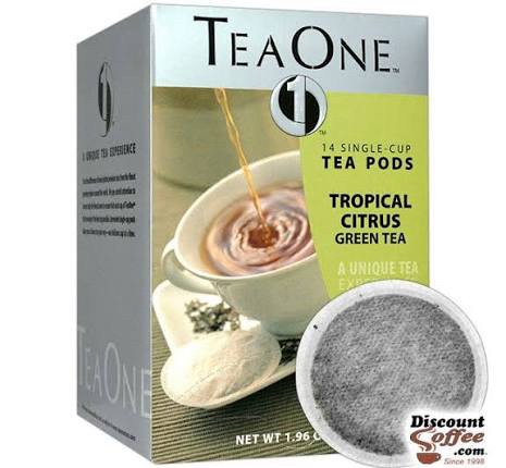 Tea One Tea Pods Tropical Citrus Green