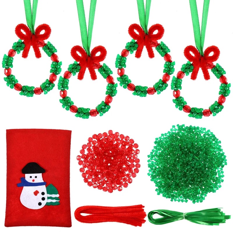 WILLBOND 30 Pieces Christmas Decorations (Red, Silver)