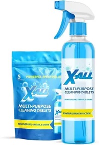 XALL 5 Multi-Purpose Cleaning Tablets Combo