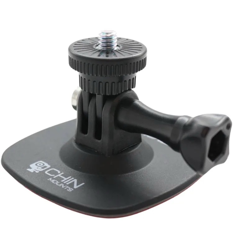 Action Pro 3M Helmet Chin Mount Strap for GoPro, YI, and SJCAM Cameras