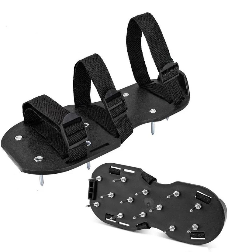 Lawn Aerator Shoes with Stainless Steel Shovel