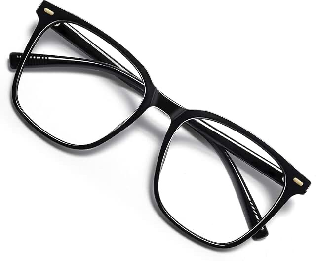 Unbranded Classic Black Frame Blue Light Blocking Glasses