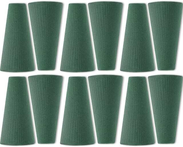 12 Pcs Floral Foam Tree Cones 4.72 x 2.8 Inches
