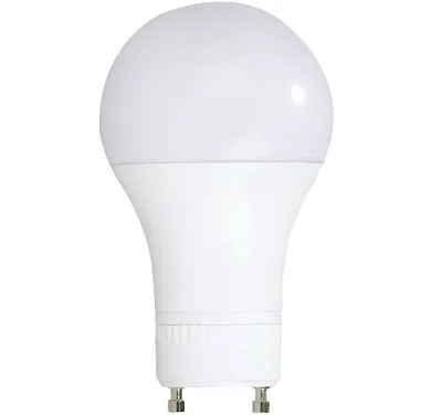 Candex LED 9W 120V GU24 Base A19 5000K Dimmable Light Bulb
