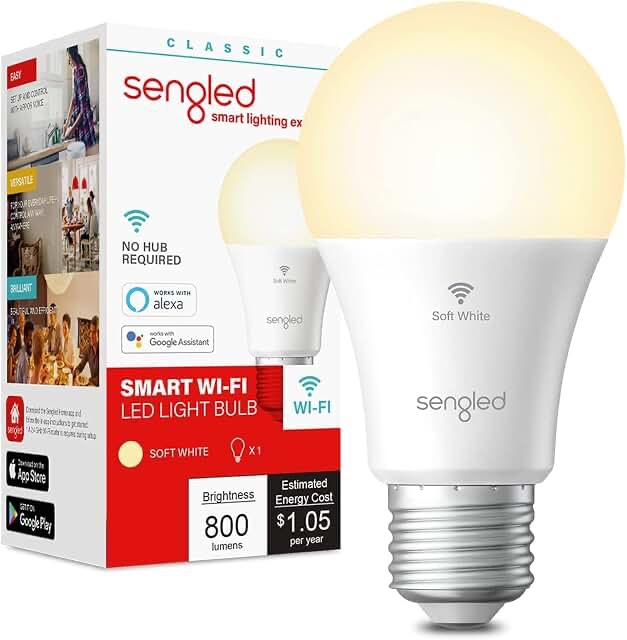 Sengled Smart Wi-Fi LED Soft White Light Bulb