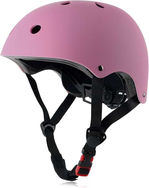 Children's Pink Protective Helmet