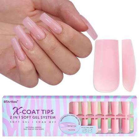 BTARTBOXNAILS X Coat Tips Nail Extensions