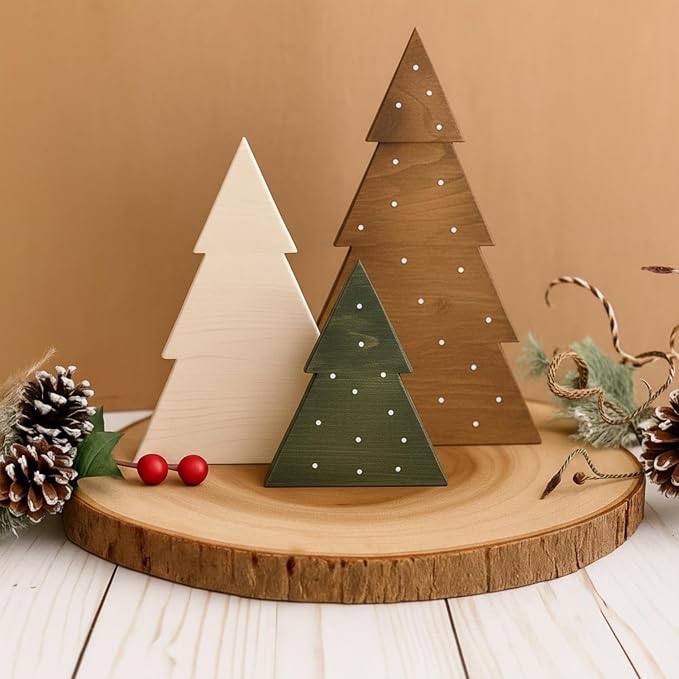 AceOrbit 3 Pcs Christmas Decoration Set