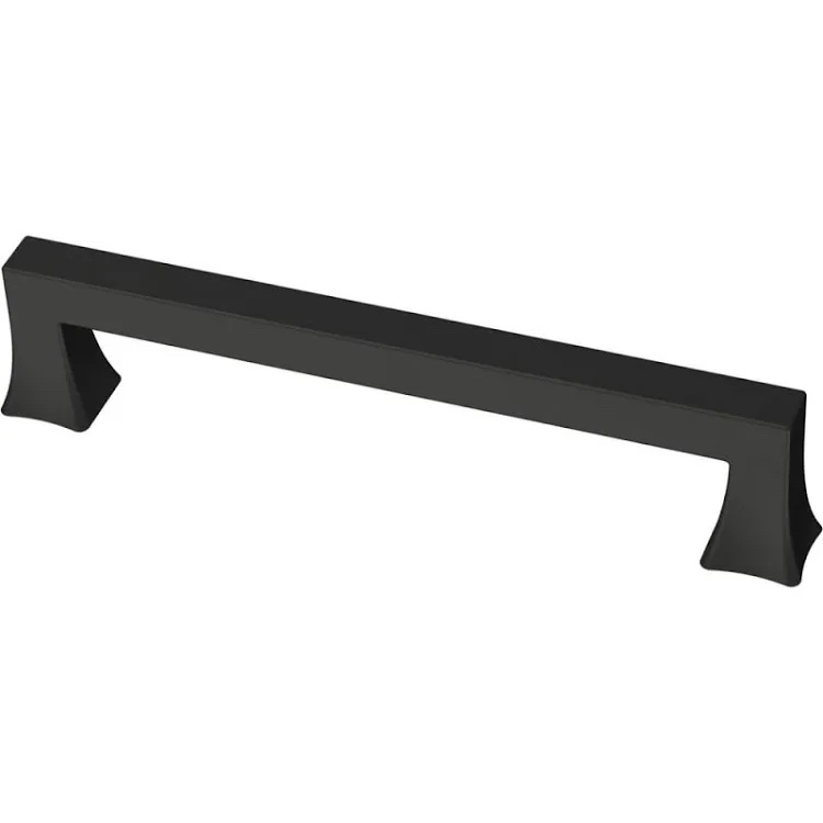 Set of 5 Black Metal Replacement Cabinet Handles / Pulls