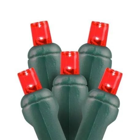 Red Christmas lights