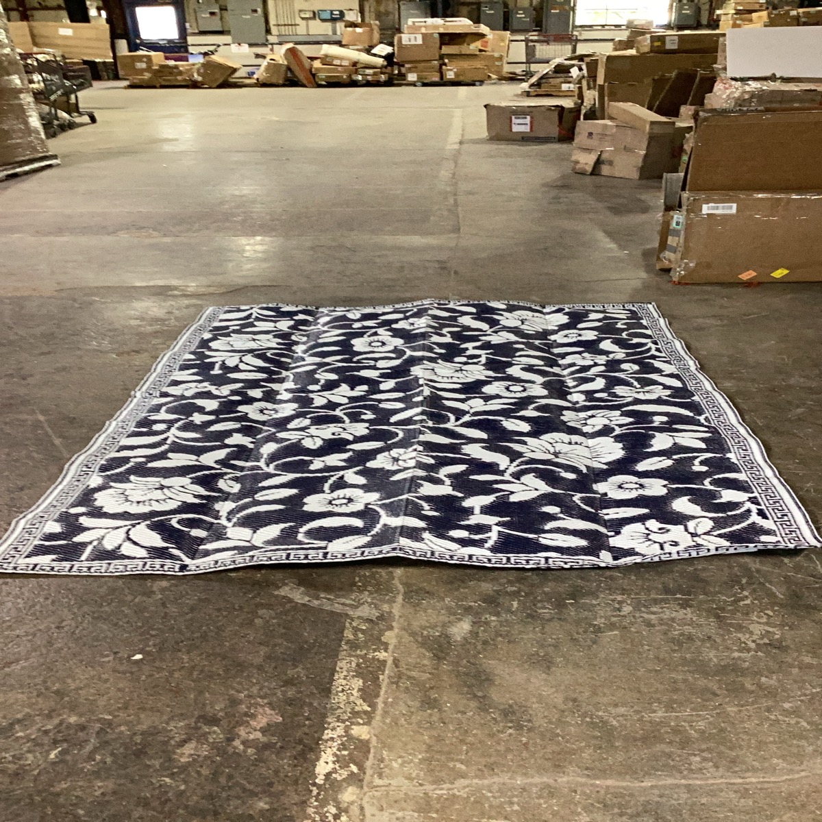 4’10” X 7’10” Outdoor Woven Patio Rug/Mat