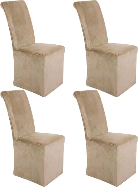 1 Velvet Elasticized Sofa/Dining  Chair Cover