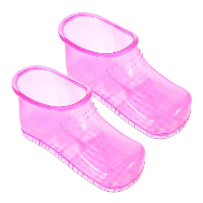 minkissy 1pair Foot Bath Shoes for Adults Portable Foot Soaker Shoes for Pedicures for Parents Loved