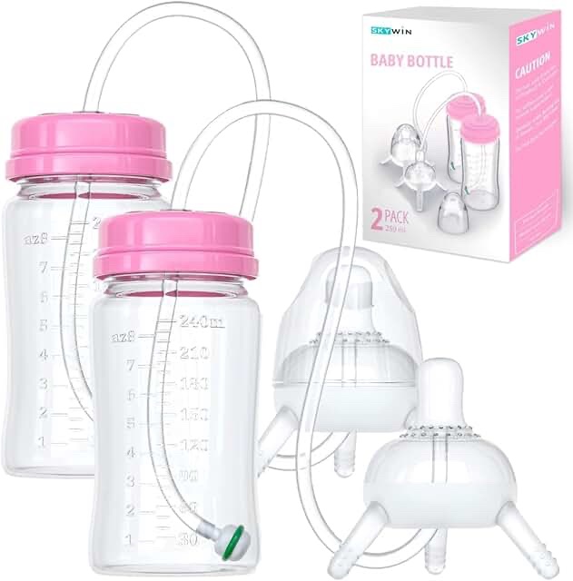 Fold & Go Baby Bottle with Handle and Straw