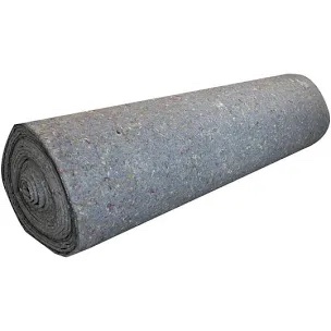 Industrial Gray Felt Carpet Padding Roll
