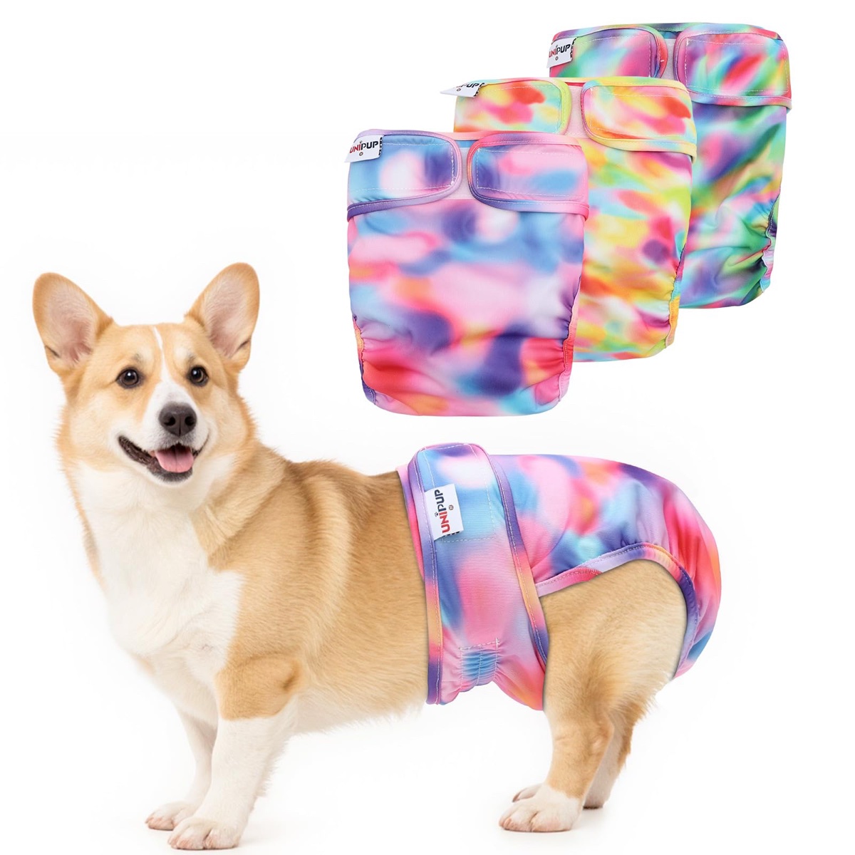 UNIPUP Female Dog Diapers without Tail - U-WWD03XS