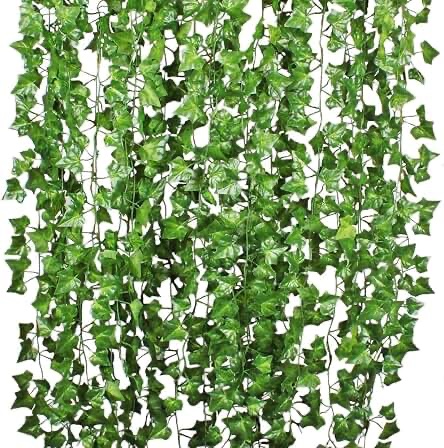Artificial Green Leaf Vine Garland for Home Decoration
