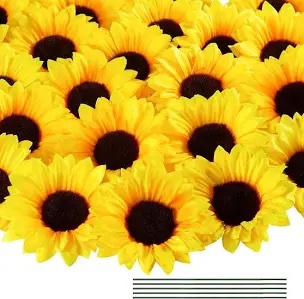 80-Count 15cm Floral Stem Wire Bundle