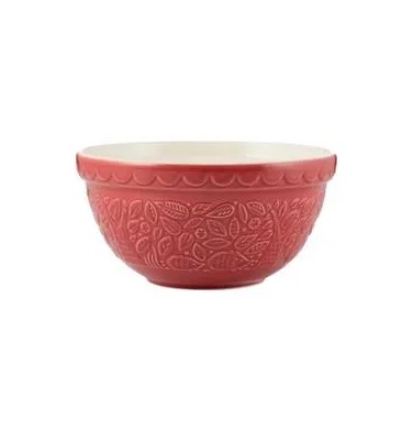 Mason Cash In the Forest Red Mixing Bowl